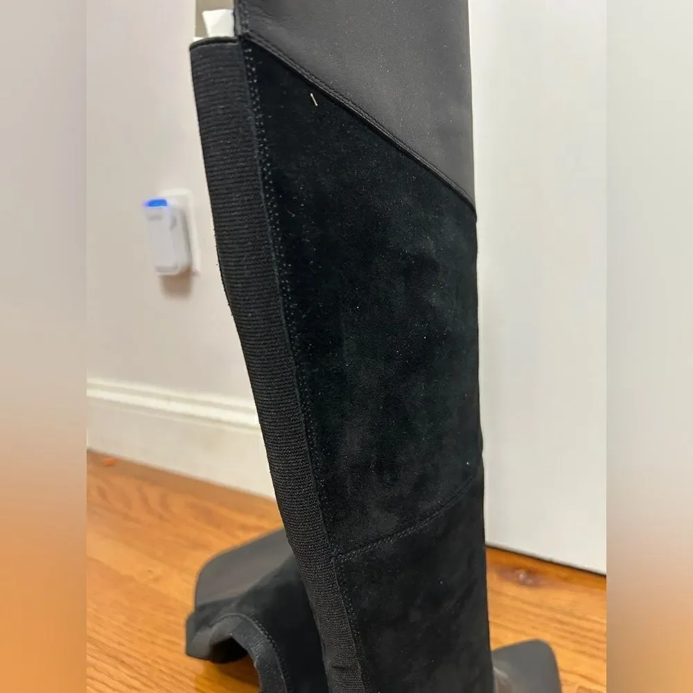 Waterproof over the knee boots